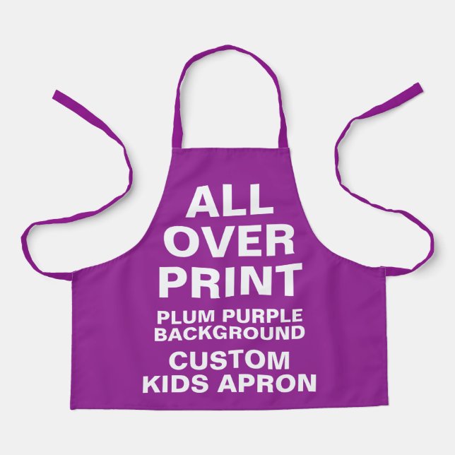 Tablier Personnalisé sur toute l'impression Enfants Apron  (Recto)