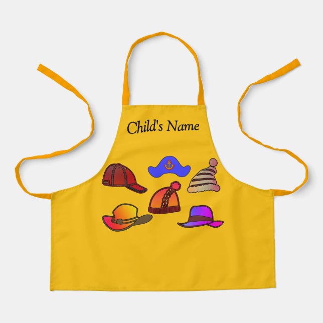 Tablier Personnaliser Collection Casquette Enfants Artisan (Recto)