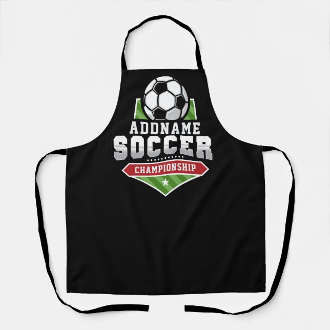 Tablier Personnaliser Football AJOUTER TEXTE Varsity Team  (Recto)