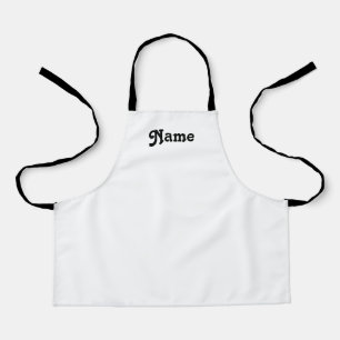 Tablier Personnaliser la Personnaliser avec NAME monogram