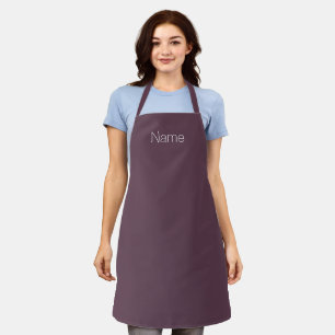 Tablier Personnaliser la Personnaliser NOM monogramme aube