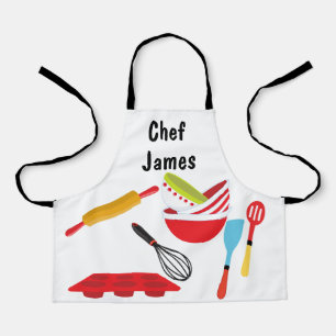 Tablier Personnaliser l'aire d'impression tout-en-un chef