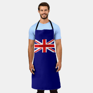 Tablier Personnaliser le drapeau national britannique - Un