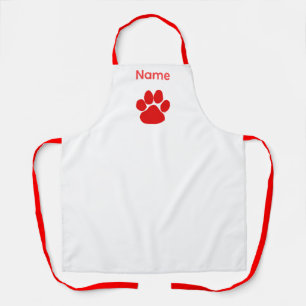 Tablier Personnaliser le logo Red Paws