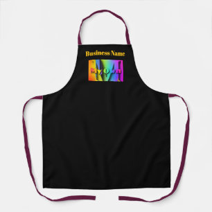 Tablier Personnaliser mon propre café Café Noir