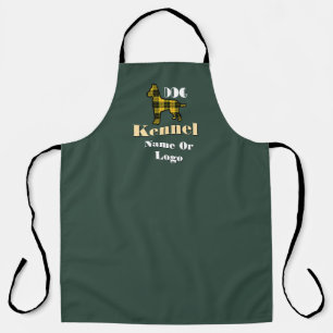 Tablier Personnaliser Nom Ou Logo Chien Kennel Dk Green
