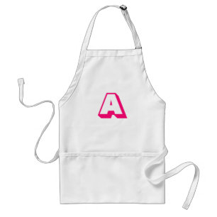 Tablier Personnaliser, personnaliser Alphabet lettre initi