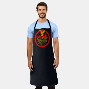 Tablier Personnaliser Pizza Fabriquée en Bois Restaurant P