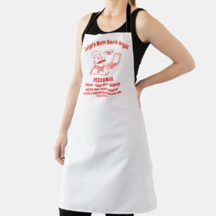 Tablier Personnaliser Pizza Restaurant Pizza Chef détaillé