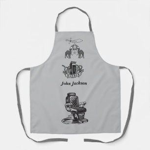 Tablier Personnaliser rétractable Barbier