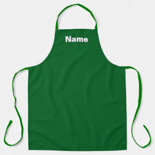 Tablier Personnalisez Café Traiteur Fleuriste Vert