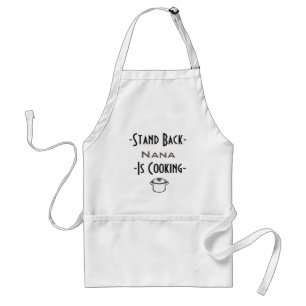 Tablier Personnalized Nana is cooking Text Design Apron