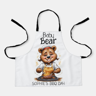 Tablier Petit Bear Chef Barbecue Day