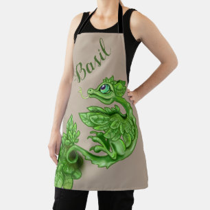 Tablier Petit dragon de Basil Herb