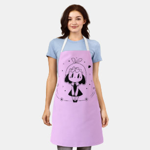 Tablier Petite mignonne fille Anime
