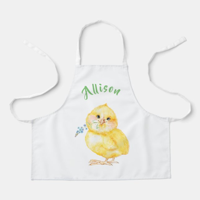 Tablier Petits enfants en poussette personnalisée (Recto)