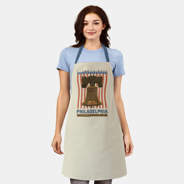 Tablier Philadelphie | Liberty Bell (Porté)