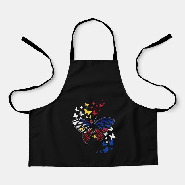 Tablier Philippflag Pinoy Filipino Butterfly (Recto)