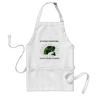 Tablier Philosoraptor perdant le temps
