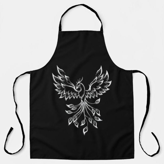 Tablier Phoenix se lève sur le noir (Recto)