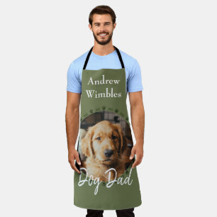 Tablier Photo de chien papa animal de compagnie