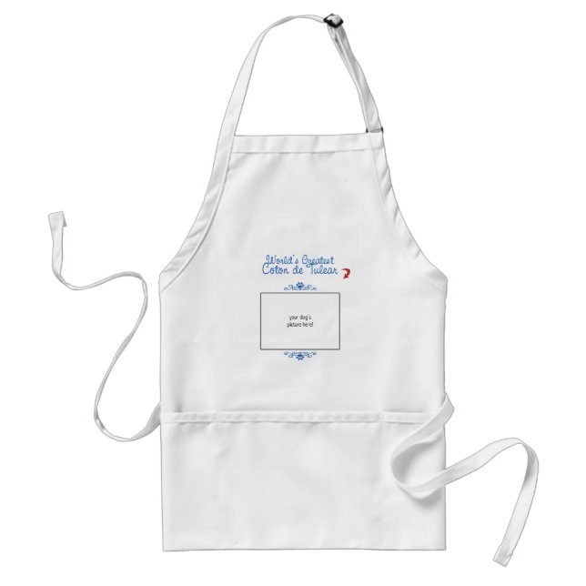 Tablier Photo faite sur commande ! Le plus grand coton de (Devant)