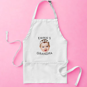 Tablier Photo personnalisé visage maman grand-mère grand-p