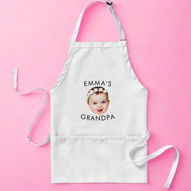 Tablier Photo personnalisé visage maman grand-mère grand-p (Créateur téléchargé)