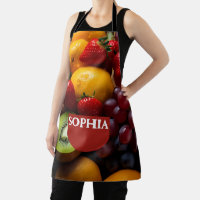 Photographie de Medley de fruits sur tout l'imprim