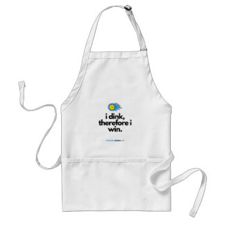 Tablier Pickleball Apron : Je dink, donc je suis!