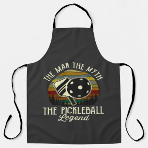 Tablier Pickleball- L'Homme, Le Mythe, La Légende