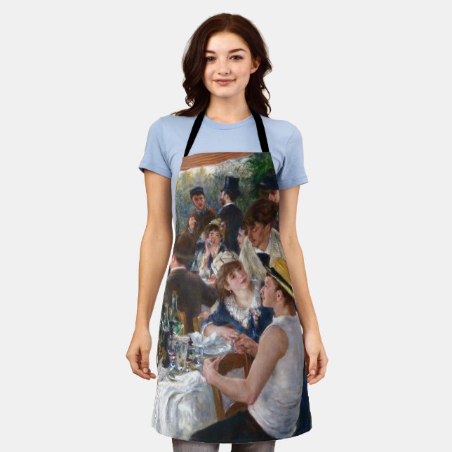 Tablier Pierre-Auguste Renoir - Déjeuner de la fête nautiq (Porté)