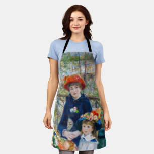 Tablier Pierre-Auguste Renoir - Deux sœurs sur la terrasse