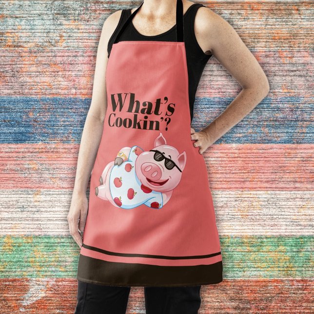 Tablier Pig Apron Cool de What’s Cookin (Créateur téléchargé)