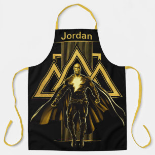 Tablier Pilier triangulaire noir Adam