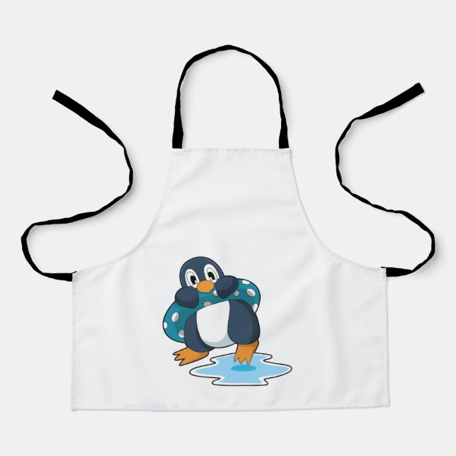 Tablier Pingouin avec Lifebuoy (Recto)