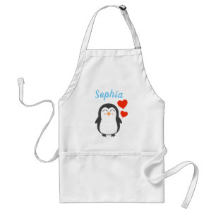 Tablier Pingouin personnalisé mignon