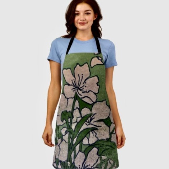 Tablier Pink Blossom Cascade  (Créateur téléchargé)