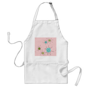 Tablier Pink Iconic Atomic Starbursts Apron
