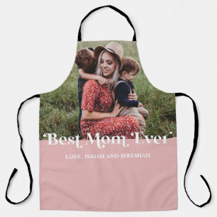 Tablier Pink Retro Meilleure maman toujours une image pers