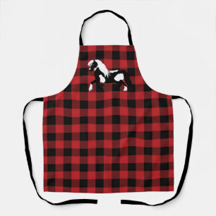 Tablier Pinto Pony Plaid Apron