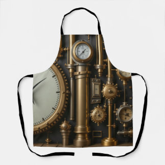 Tablier Pipe et jauges en vapeur