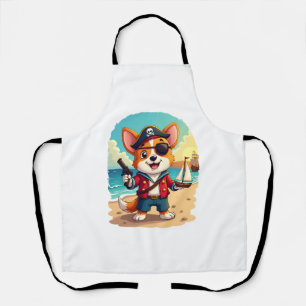 Tablier Pirate Chien Berger Allemand