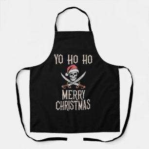 Tablier Pirate de vacances Yo Ho Ho Noël Santa Bateau