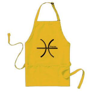 Tablier PISCES, Conception abstraite du signe zodiaque, T-