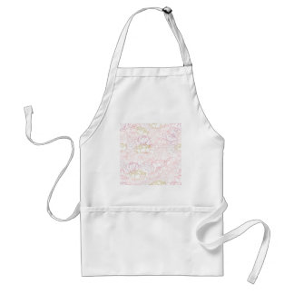 Tablier Pivoines touche d'or