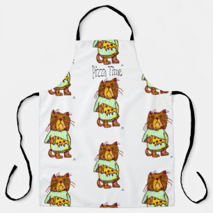 Tablier Pizza Grumpy Pet animal de compagnie Drôle Chat Ar