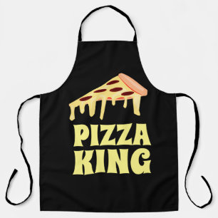 TABLIER PIZZA KING DAD FÊTE DES PÈRES CUISINE APRON