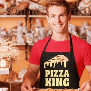 TABLIER PIZZA KING DAD KITCHEN APRON