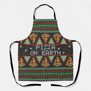 Tablier Pizza Ugly Christmas Sweat
